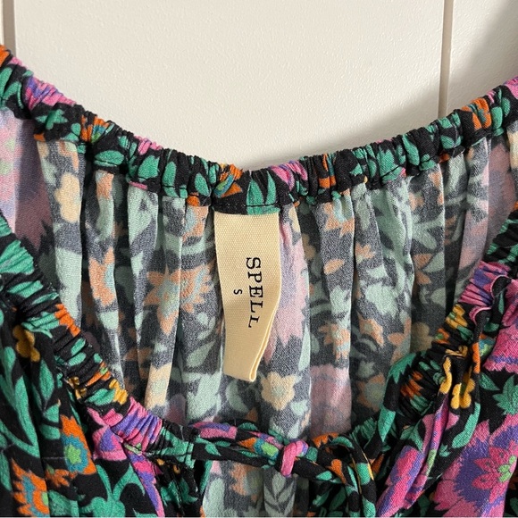 Spell Village Mini Dress in Forest - Picture 8 of 10